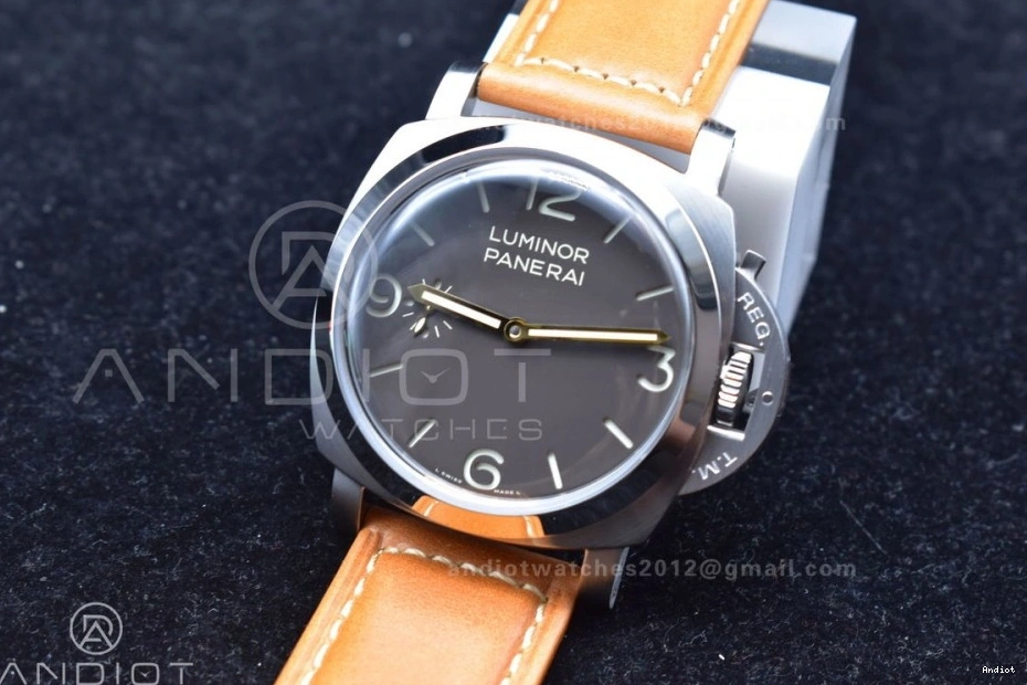 1950 Pam 1080 A6497 HWF SS Luminor LE Br 0415